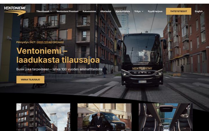 Screenshot of bussi.fi