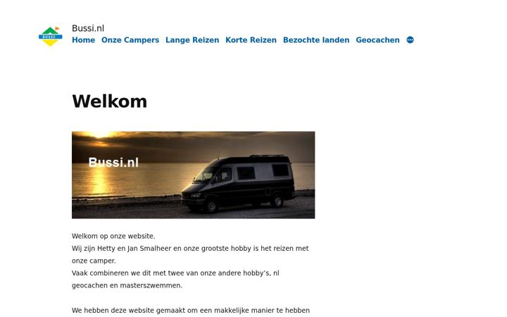Screenshot of bussi.nl