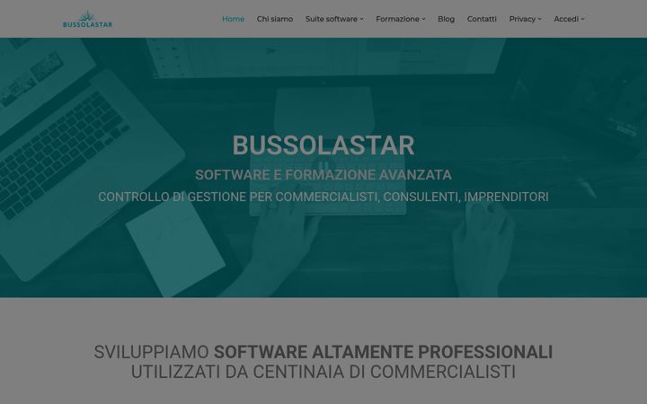 Screenshot of bussolastar.it