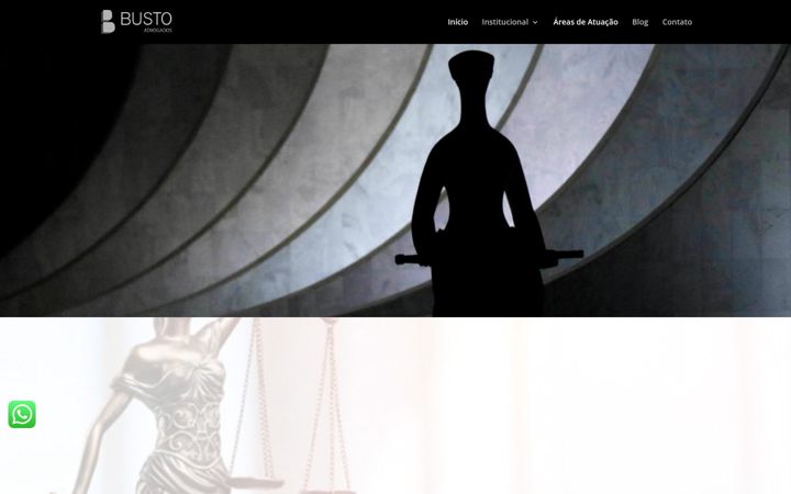 Screenshot of busto.adv.br