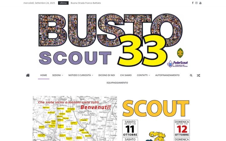 Screenshot of busto33.org