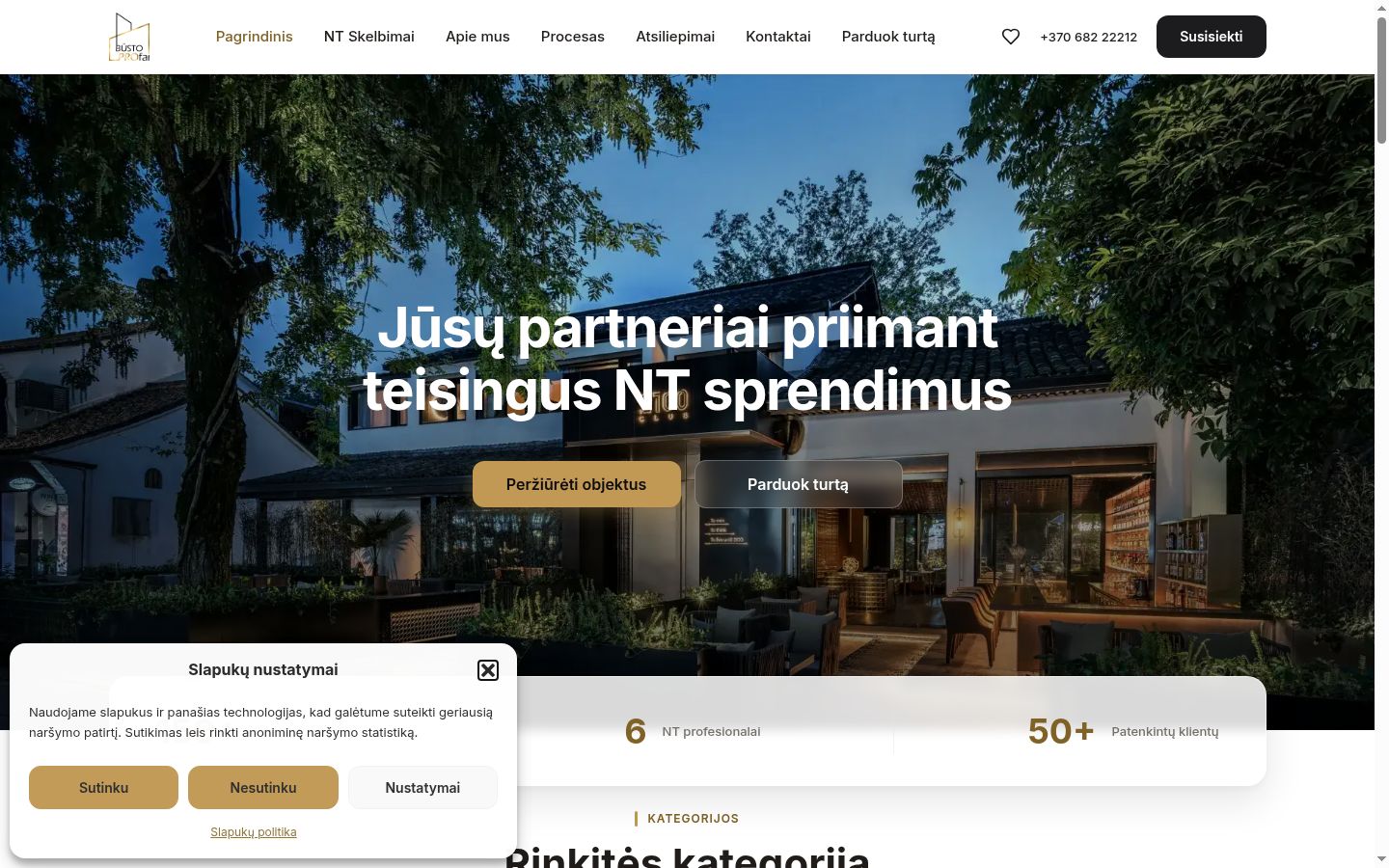 Ekraanipilt nõusolekubännerist, mida näidati enne mis tahes suhtlust