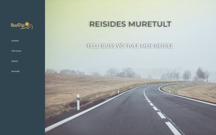 Screenshot of bustrip.ee