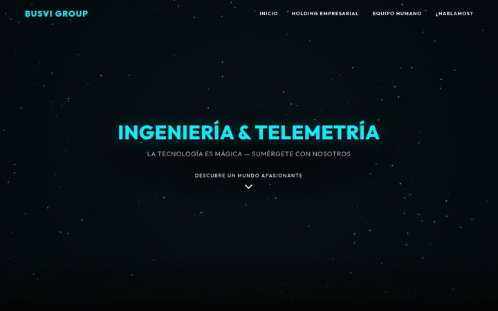 Screenshot of busvi.com