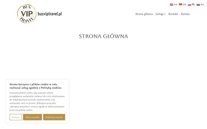 Screenshot ta' busviptravel.pl