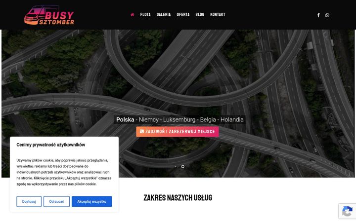 Screenshot ta' busy-sztomber.pl