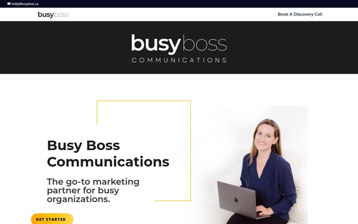 Screenshot of busyboss.ca