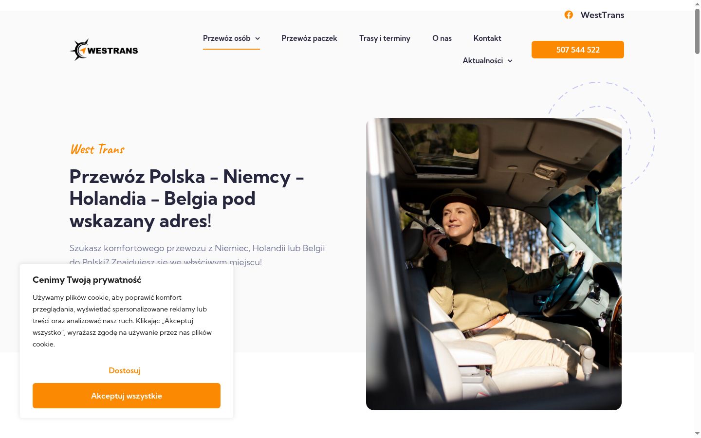 Snímka obrazovky banera súhlasu zobrazeného pred akoukoľvek interakciou