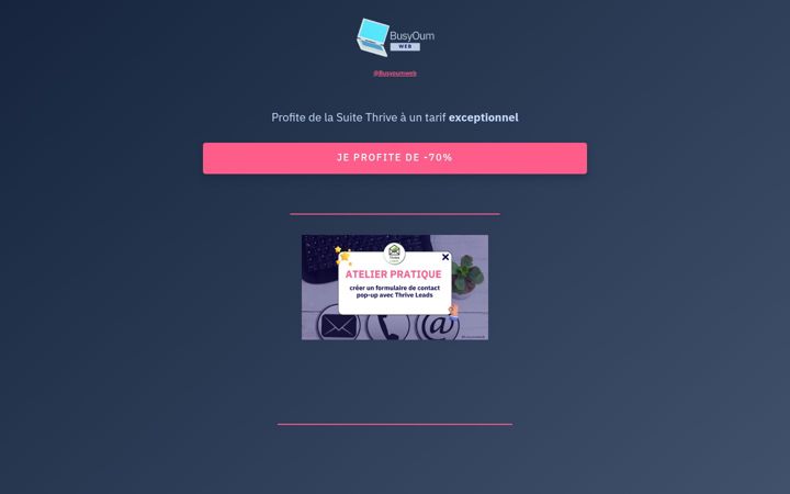 Screenshot of busyoum.com