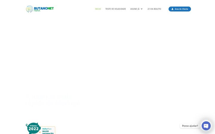 Screenshot of butanonet.com.br