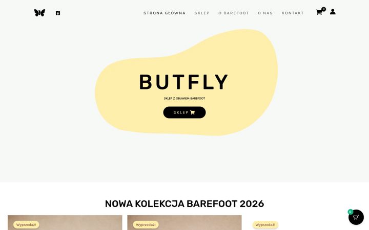 Screenshot of butfly.pl