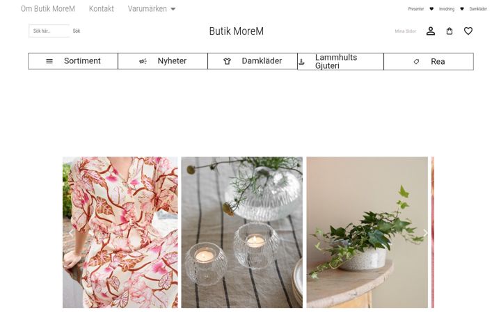Screenshot of butikmorem.se