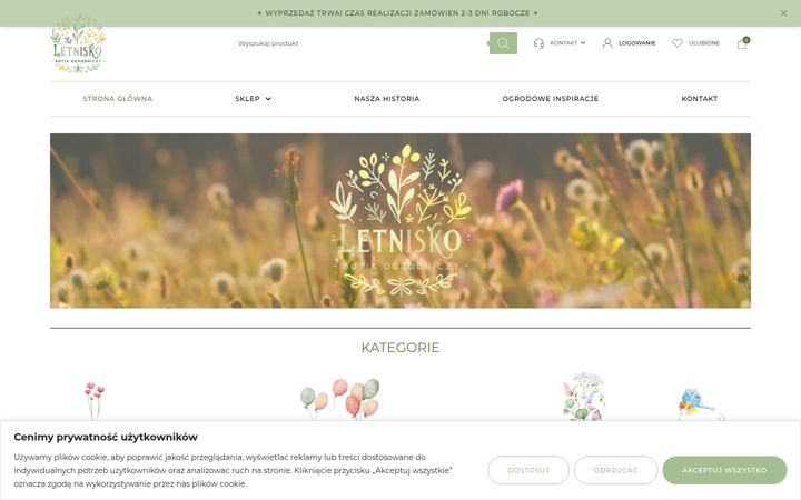Screenshot of butikogrodniczy.pl
