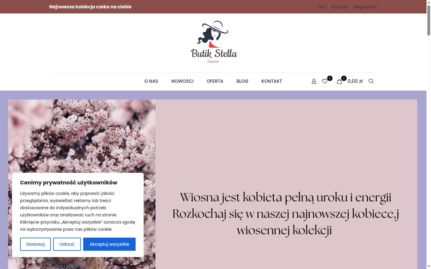 Screenshot tal-banner tal-kunsens muri qabel kwalunkwe interazzjoni