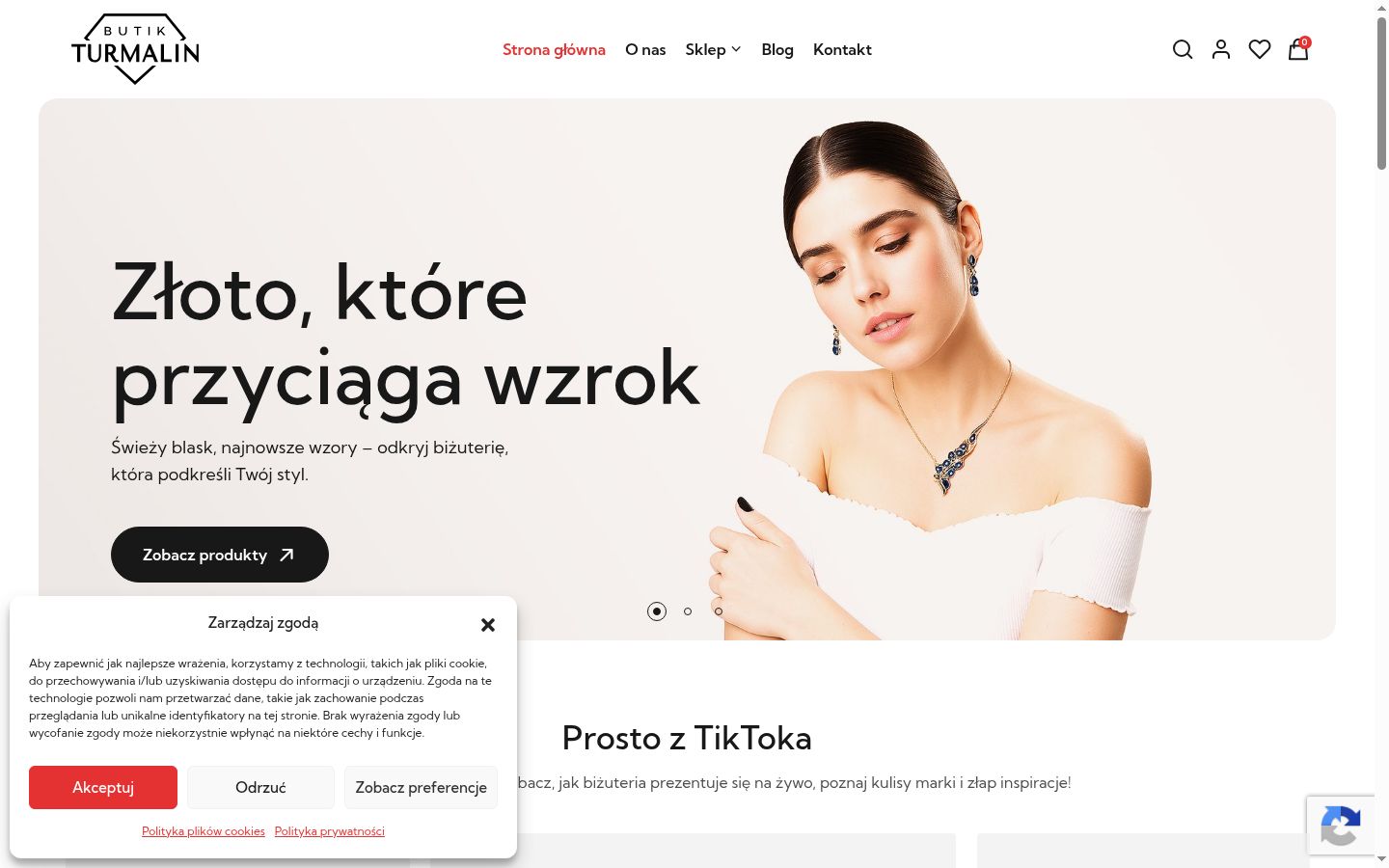 Snímek obrazovky baneru souhlasu zobrazeného před jakoukoli interakcí