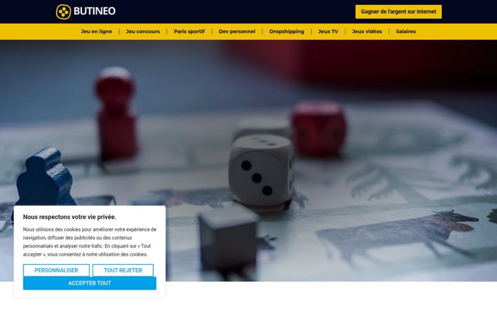 Screenshot of butineo.fr