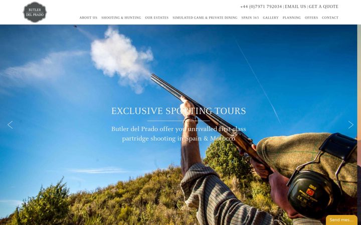 Screenshot of butlerdelprado.com