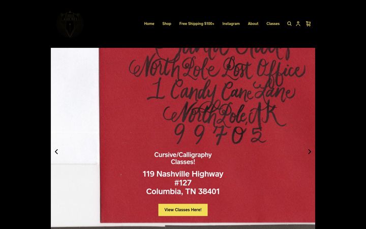 Screenshot of butlerstationery.com