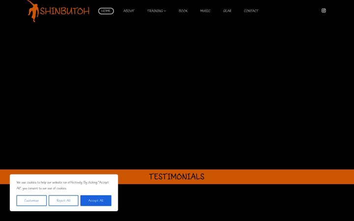 Screenshot of butoh.com.au