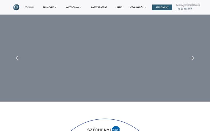 Screenshot of butorlap.eu
