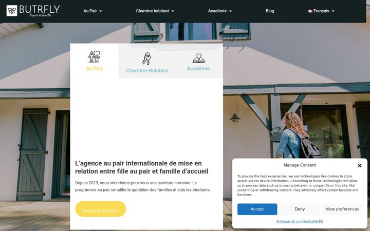 Screenshot of butrfly.com