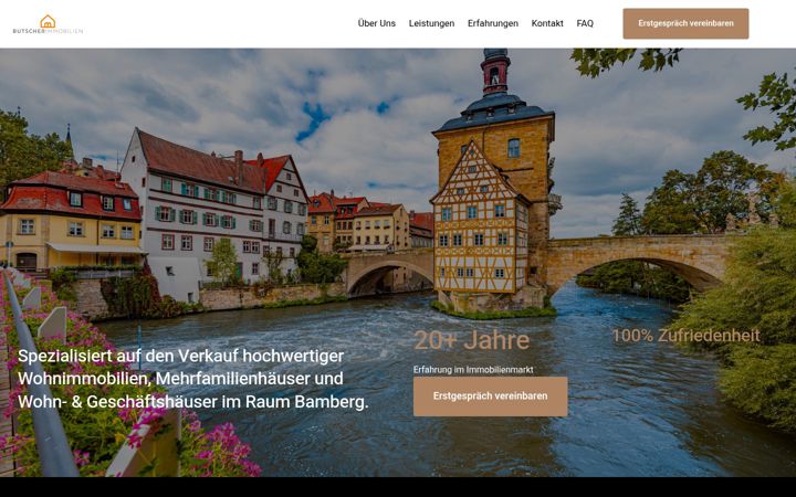 Screenshot of butscher-immobilien.de
