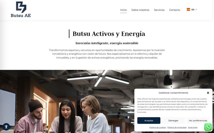 Screenshot of butsu-ae.com