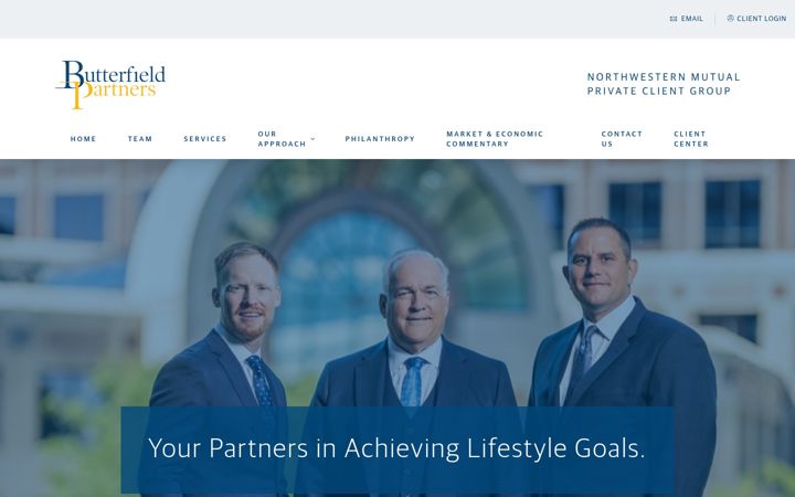 Screenshot of butterfieldpartners.nm.com