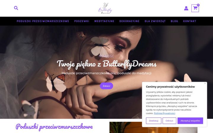 Screenshot di butterflydreams.pl