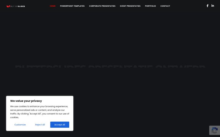 Screenshot of butterslides.be