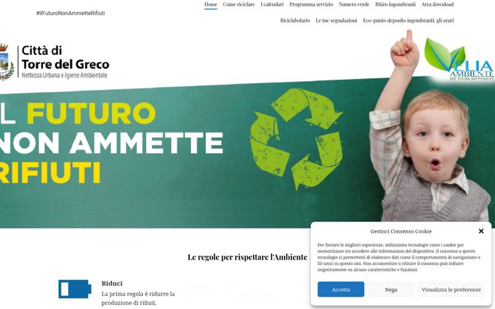 Screenshot of buttoltorredelgreco.it