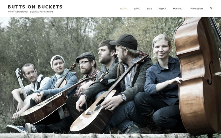 Skærmbillede af buttsonbuckets.de