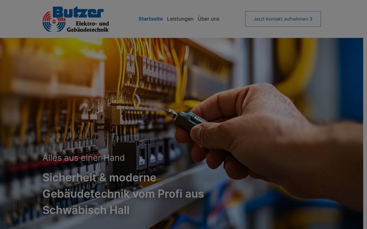 Screenshot of butzergmbh.de