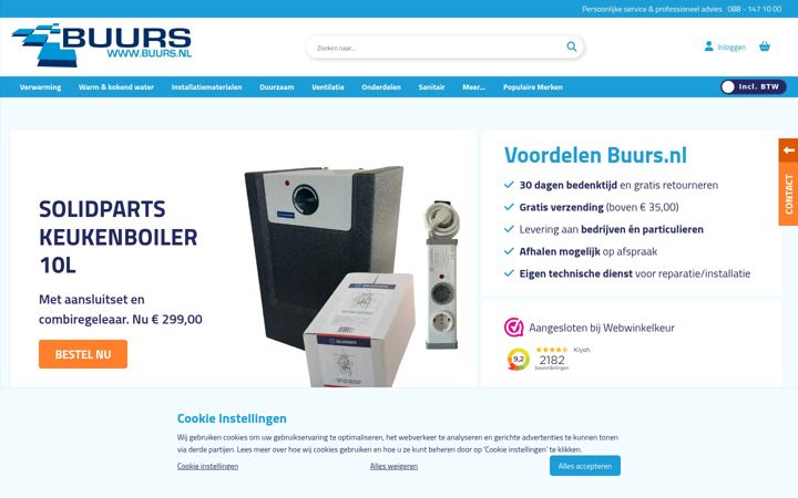 Zrzut ekranu buurs.nl