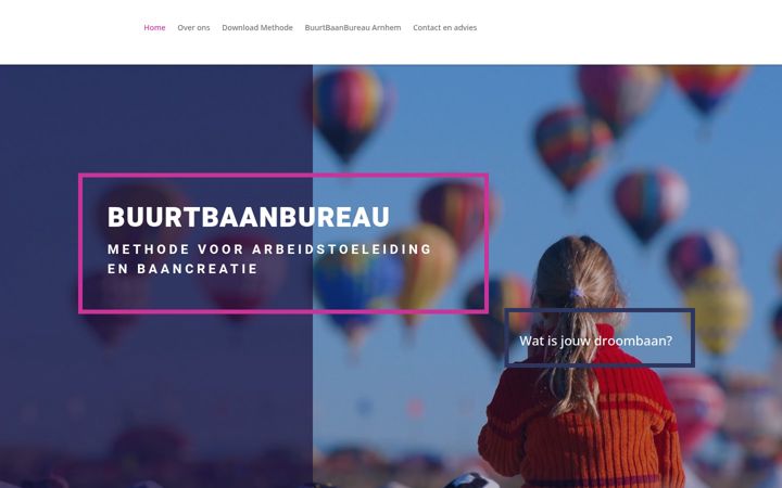 Zrzut ekranu buurtbaanbureau.nl