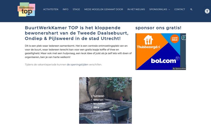 Screenshot of buurtwerkkamertop.nl