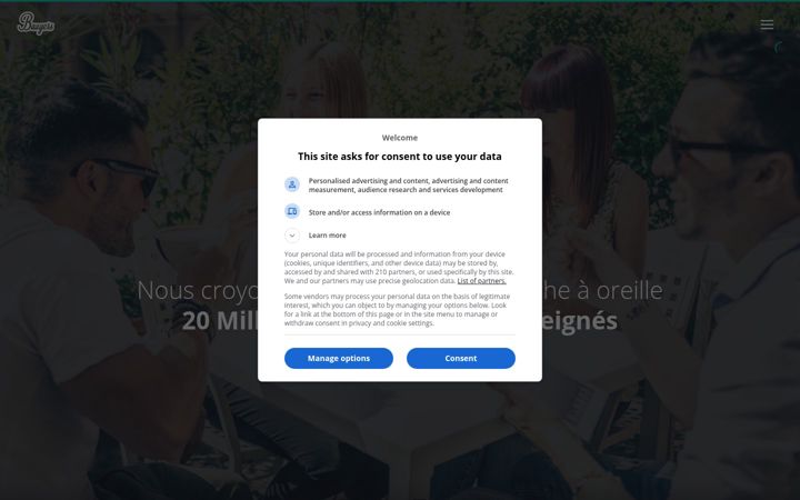 Screenshot of buuyers.com