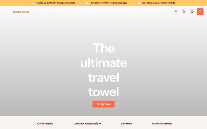 Screenshot of buvanha.com