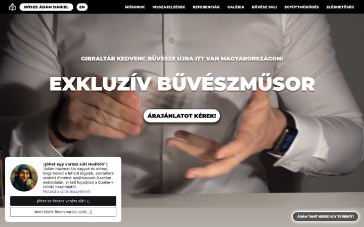 Screenshot of buveszrendeles.hu