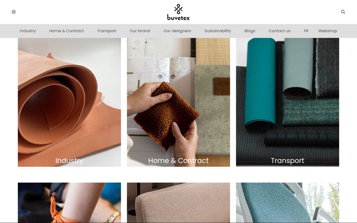 Screenshot of buvetex.be