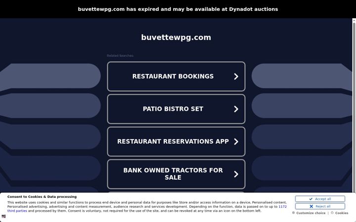 Screenshot of buvettewpg.com
