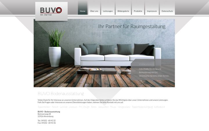 Skjermbilde av buvo-bodenausstattung.de