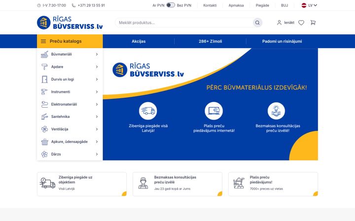 Screenshot of buvserviss.lv