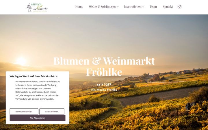 Skjermbilde av buw-froehlke.de