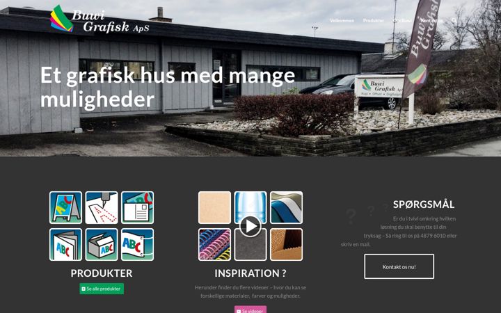 Screenshot of buwi.dk