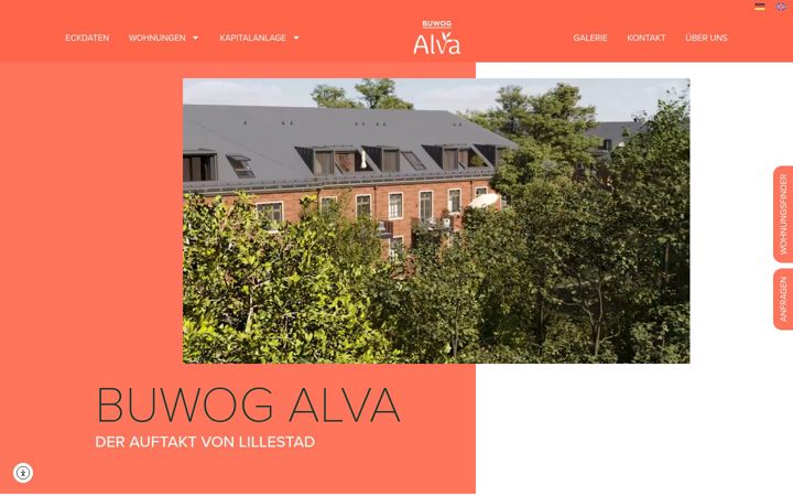 Skjermbilde av buwog-alva.de