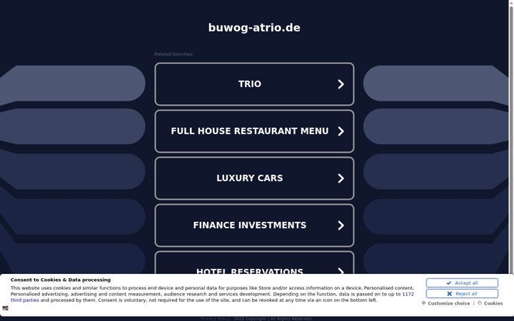 Skjermbilde av buwog-atrio.de