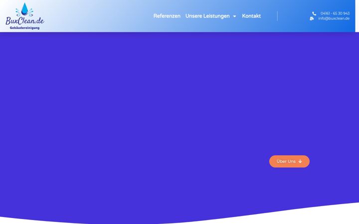 Screenshot of buxclean.de