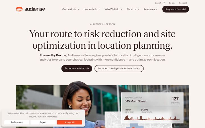 Screenshot of buxtonco.com