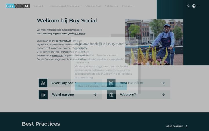 Screenshot του buy-social.nl